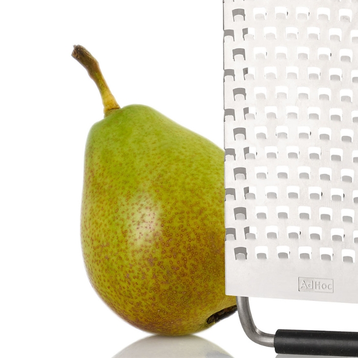 Grobes Reibergebnis bei Wurzelgemüse und Obst