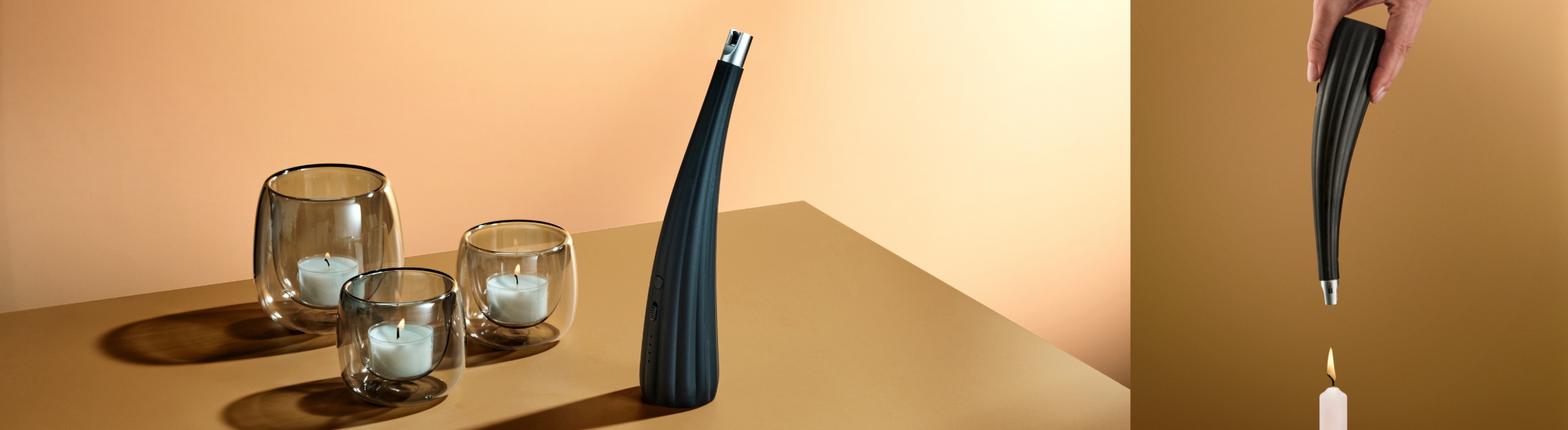 Tischfeuerzeug & Verlängerung