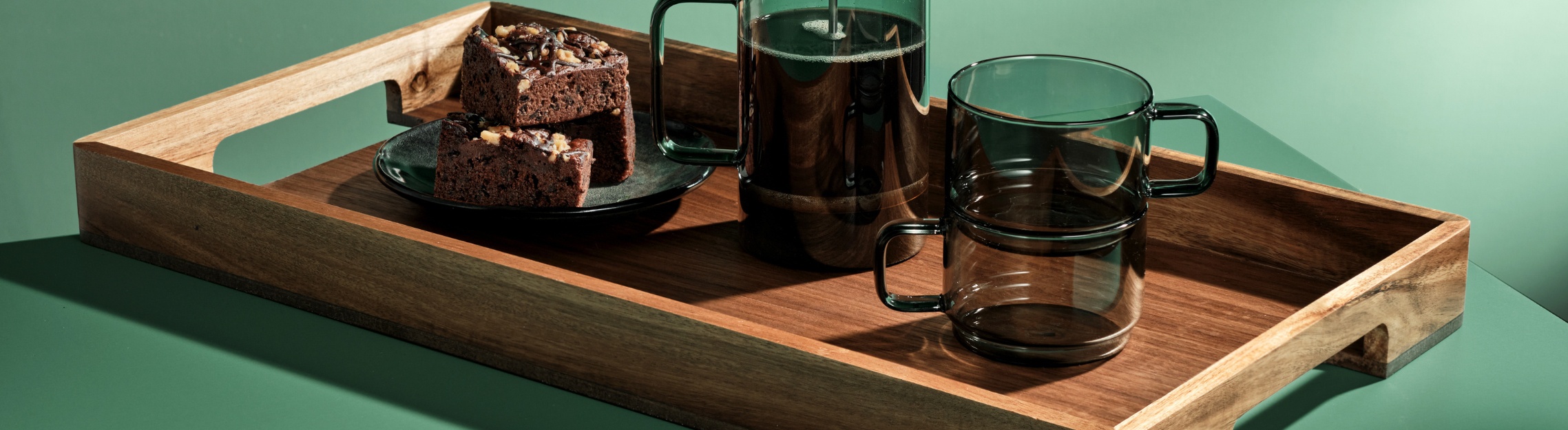 Serviertablett & Untersetzer