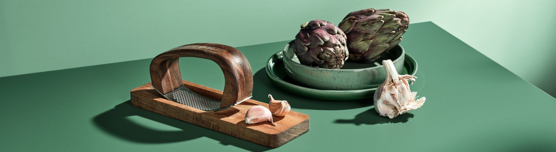 Reiben & Knoblauchpresse