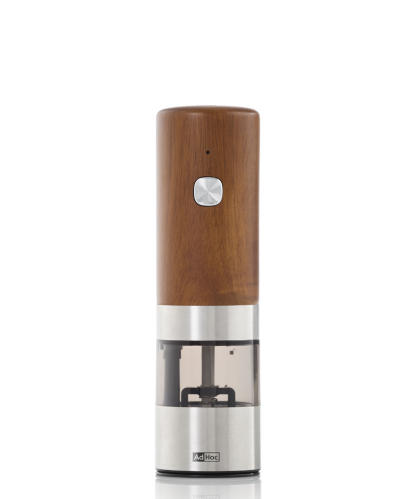 Elektrische Pfeffer- / Salzmühle i.Mill, Akazienholz, inkl. USB-C-Ladekabel von AdHoc