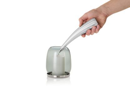Electric arc table lighter Arc, silver
