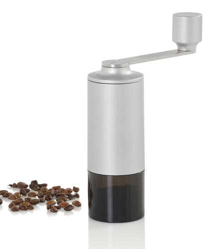 Kaffeemühle Moro, light grey, Kunststoff/Edelstahl