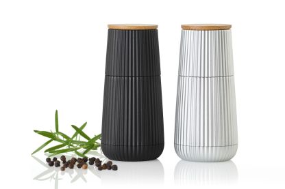 Set Pfeffer- und Salzmühle Scape, black&silver
