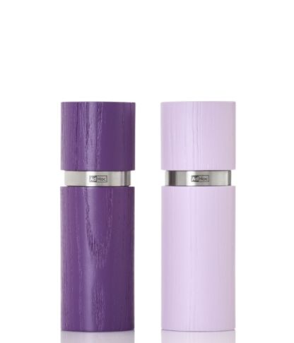 Set Pfeffer- und Salzmühle Textura, dark purple&light purple