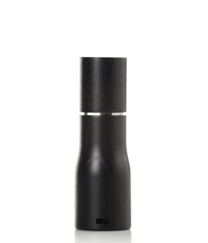 Pfeffer- / Salzmühle Levo, Eschenholz schwarz, 15 cm