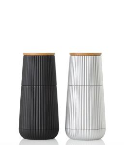 Set Pfeffer- und Salzmühle Scape, black&silver