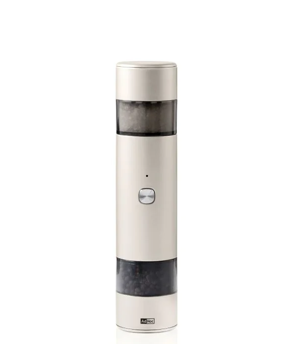 Elektrische Pfeffer- und Salz- Doppelmühle i.Mill Duo, light grey