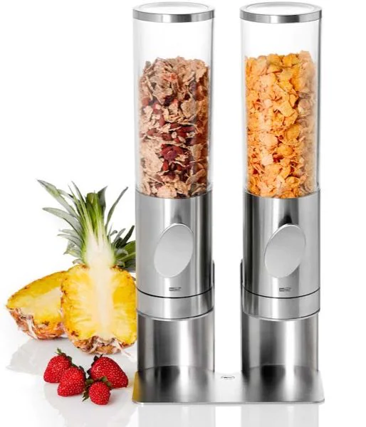 AdHoc Set Cerealienspender Deposito mit Ständer transparent